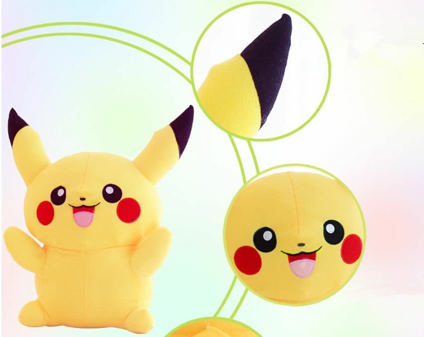 AZi® Yellow Mouse Cartoon Character Stuffed Soft Plush Animal Toy for Kids | 25 cm | Yellow