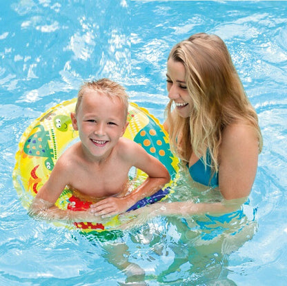 AZi® Swim Ring Designer, Inflatable Pool Float Swim Tube, Inflatable Toys Outdoor Water | Multi Color