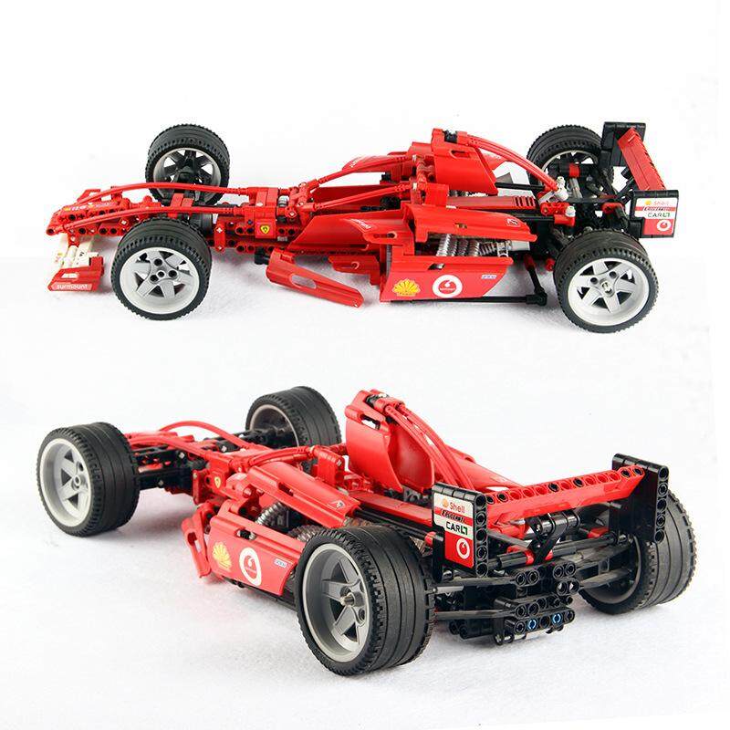 AZi® Racing Car Model 3334 Formula 1:10 Technical Formula F1 | Vehicle Bricks Building Blocks Creator Car Toys | 726 Pcs Car Block Set | Birthday Gifts Compatible | Multicolor