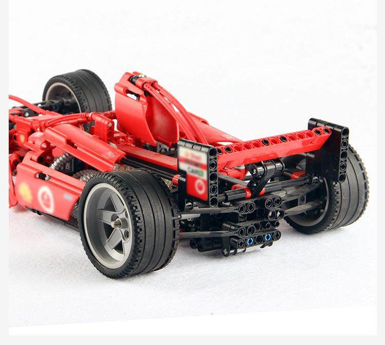 AZi® Racing Car Model 3334 Formula 1:10 Technical Formula F1 | Vehicle Bricks Building Blocks Creator Car Toys | 726 Pcs Car Block Set | Birthday Gifts Compatible | Multicolor