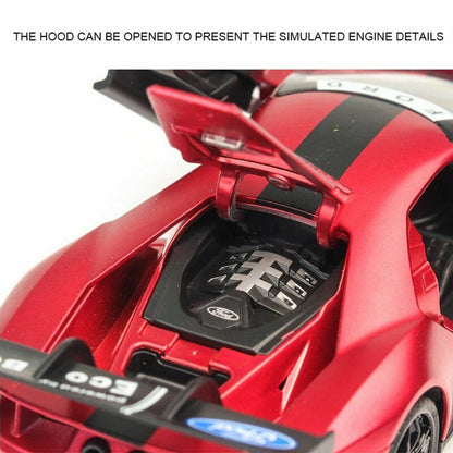 CHEMEI MODEL ALLOY DIECAST METAL FORD GT 2017 CAR FOR KIDS 1:32 SCALE