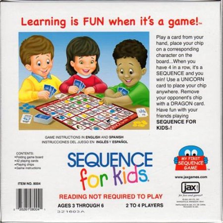 Sequence letters Board Game Educational toy for Kids