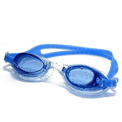 AZi® Swimming Goggles UVB Protected | Swimming Accessories for Kids and Adults for Beach Pool Side Parties Use | 20 Grams | Multicolor | Pack of 2