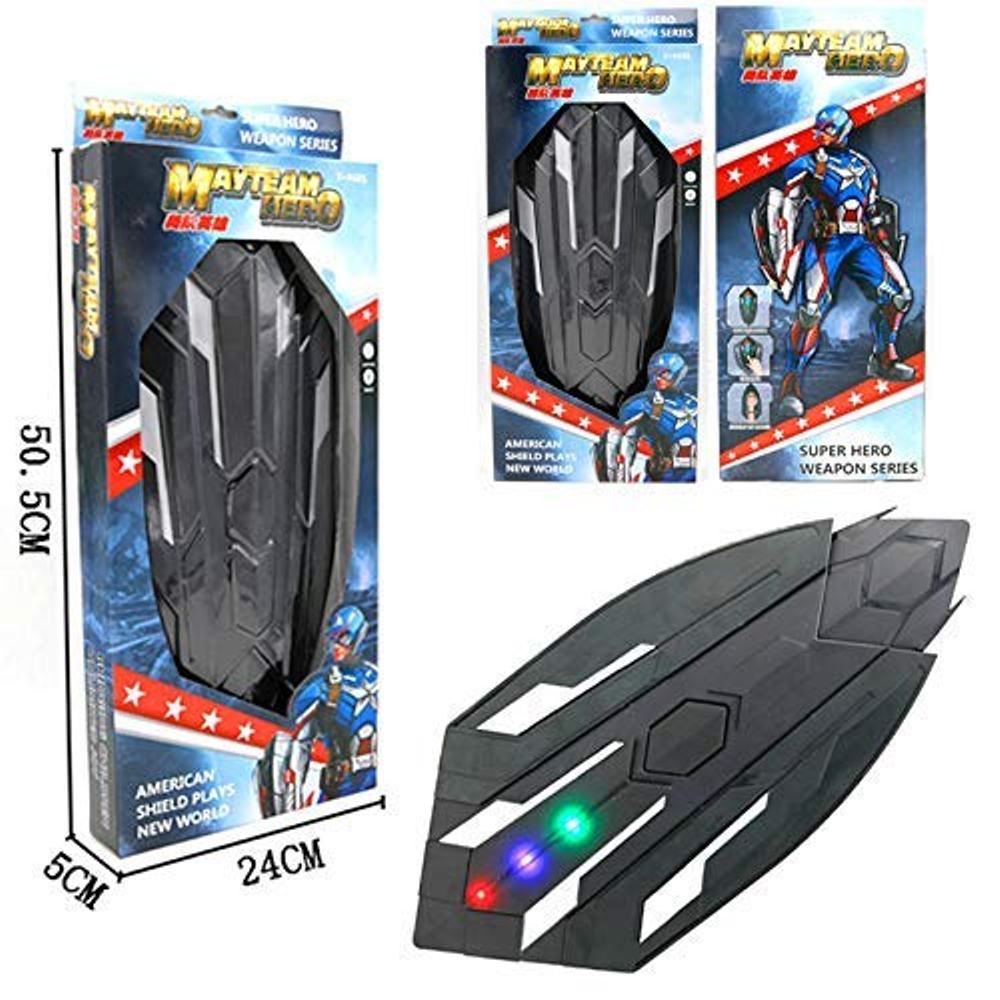 Captain America Wakanda Shield With Light And Sound Avengers Series  (Multicolor)