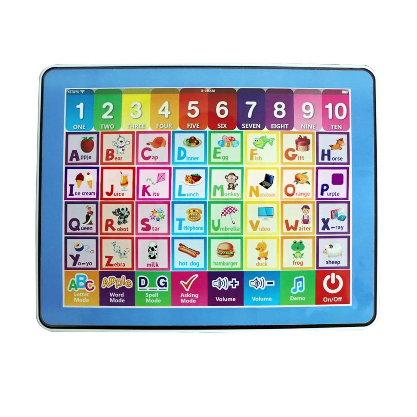 Y Pad Touch Screen Musical Educational Tab for Kids Pink  (Multicolor)