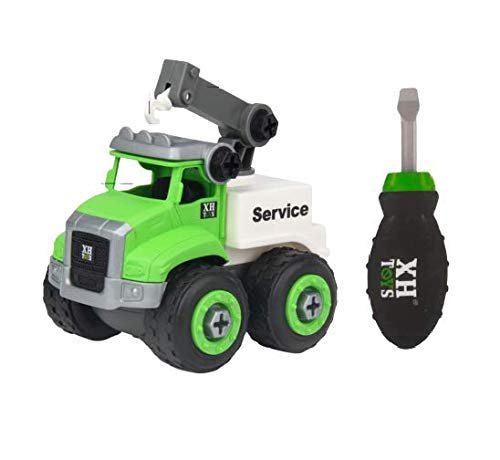 AZI TOYS DIY ASSEMBLY CLEANING VEHICLE EDUCATIONAL TOY WITH SCREW DRIVER